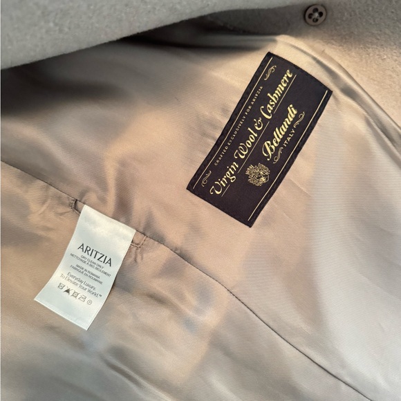 Aritzia Babaton Camel Double-Breasted Trench Coat - Picture 7 of 9